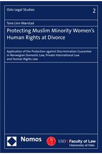 Protecting Muslim Minority Women's Human Rights at Divorce