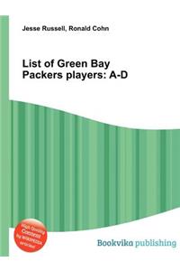 List of Green Bay Packers Players