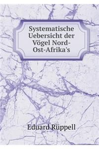 Systematische Uebersicht Der Vögel Nord-Ost-Afrika's