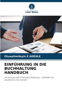 Einführung in Die Buchhaltung Handbuch