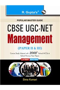 UGC-NET Management Guide (Paper II & III)