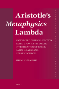 Aristotle's Metaphysics Lambda