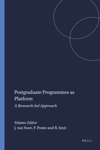 Postgraduate Programmes as Platform: A Research-Led Approach