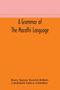 grammar of the Marathi language