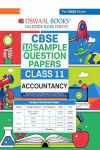 Oswaal Cbse Sample Question Papers Class 11 Accountancy (For 2025 Exam)