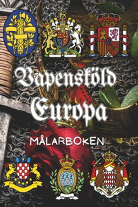 Vapensköld Europa Målarboken