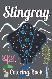 Stingray Coloring Book