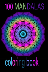 100 mandalas coloring book