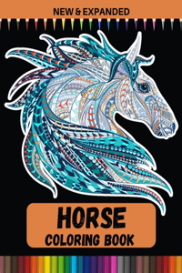 Horse Coloring Book (New & Expanded)