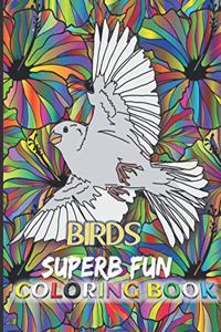 Birds Superb Fun Coloring Book