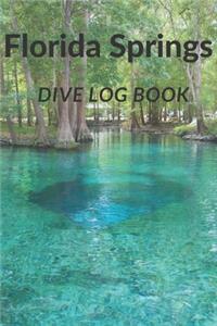 Florida Springs Dive Log Book