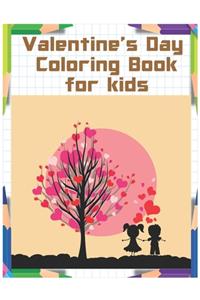Valentine's Day Coloring Book For Kids
