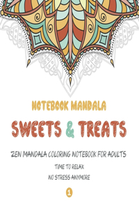 Notebook Mandala Sweets & Treats