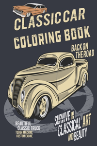 Classic Car Coloring Book