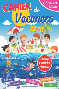 cahier de vacances 2020