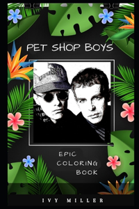 Pet Shop Boys Epic Coloring Book