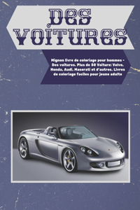 Mignon livre de coloriage pour hommes - Des voitures. Plus de 50 Voiture