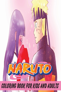 Naruto Coloring Book For Kids And Adults