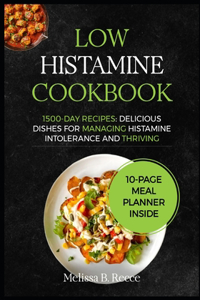 Low Histamine Cookbook