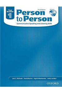 Person to Person Test Booklet 1
