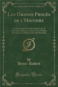 Les Grands Procès de l'Histoire