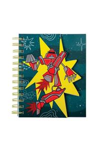 Robot Power Layered Journal