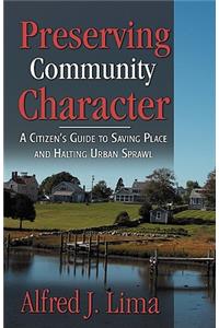 Preserving Community Character