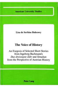 The Voice of History