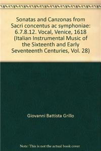 Giovanni B. Grillo Sacri Concentus Ac Symphoniae...6.7.8.12.Voc