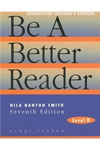 Be a Better Reader, Level D