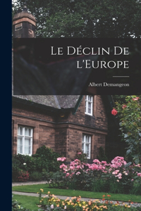 Déclin de l'Europe