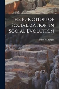 The Function of Socialization in Social Evolution