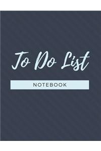 To Do List Notebook