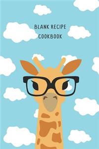 Blank Recipe Cookbook
