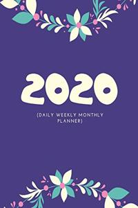 2020 Daily Weekly Monthly Planner