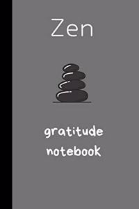 zen gratitude notebook