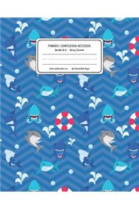 Primary Composition Notebook Grades K-2 Story Journal