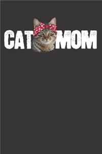 Cat Mom Mothers Day Notebook Journal