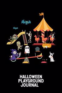Halloween Playground Journal