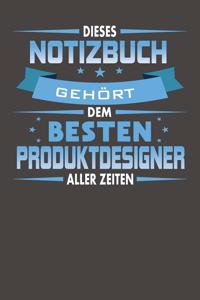 Dieses Notizbuch Gehört Dem Besten Produktdesigner Aller Zeiten