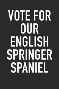 Vote for Our English Springer Spaniel
