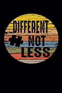 Different Not Less