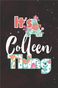 It's Colleen Thing