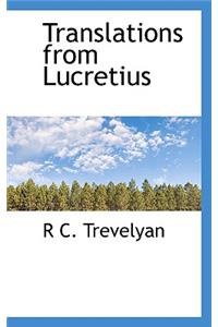 Translations from Lucretius