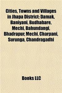 Cities, Towns and Villages in Jhapa District