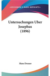 Untersuchungen Uber Josephus (1896)