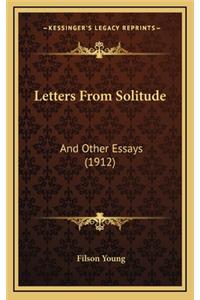 Letters from Solitude