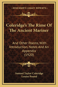 Coleridge's The Rime Of The Ancient Mariner