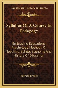 Syllabus Of A Course In Pedagogy