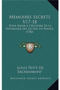 Memoires Secrets V17-18